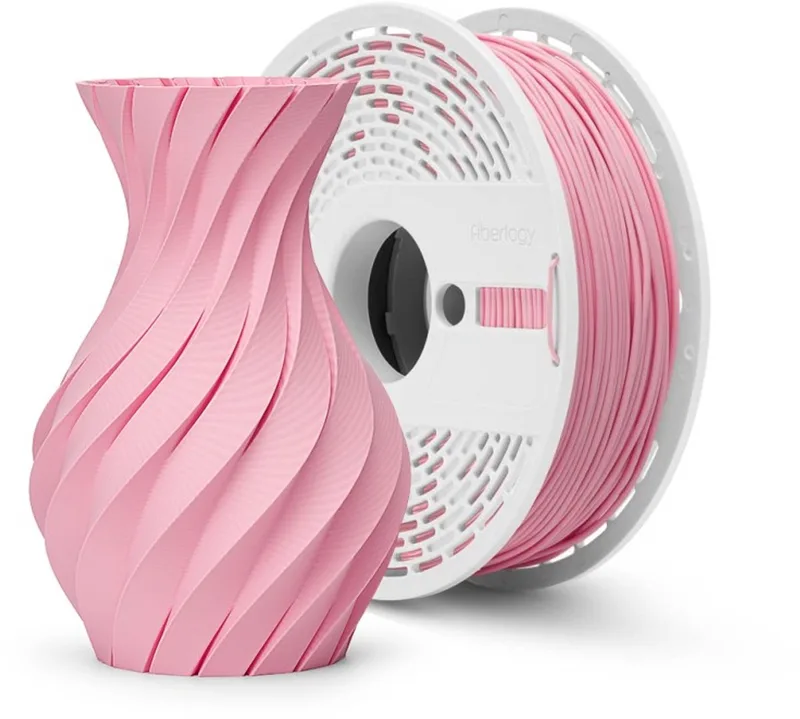 Matte PLA Pastel Pink van Fiberlogy in Pastel roze – productfoto