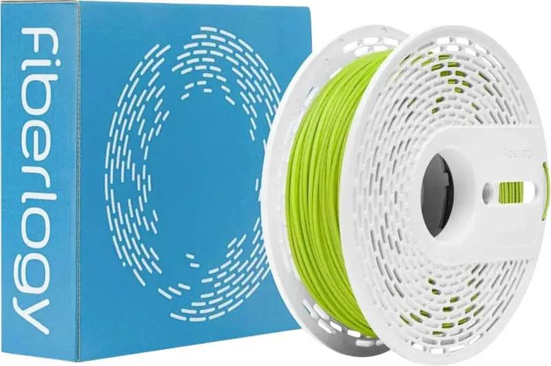 PA12-15GF-LGREEN-175-050 NYLON PA12+GF Filament PA12 GF Glasfaserverstärkt, schlagfest, chemisch beständig, hitzebeständig 1.75 mm 500 g Light Green von Fiberlogy – Produktfoto