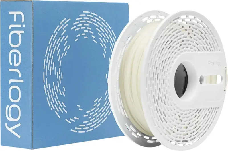 PA12-15GF-NATURAL-175-050 NYLON PA12+GF Filament PA12 GF Glasfaserverstärkt, schlagfest, chemisch beständig, hitzebeständig 1.75 mm 500 g Natural 1 von Fiberlogy – Produktfoto