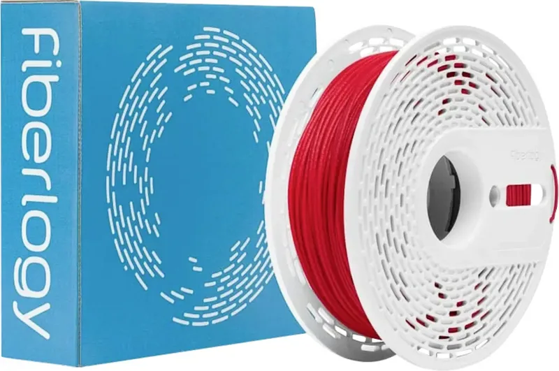 PA12-15GF-RED-175-050 NYLON PA12+GF Filament PA12 GF Glasfaserverstärkt, schlagfest, chemisch beständig, hitzebeständig 1.75 mm 500 g Rot 1 St. von Fiberlogy – Produktfoto