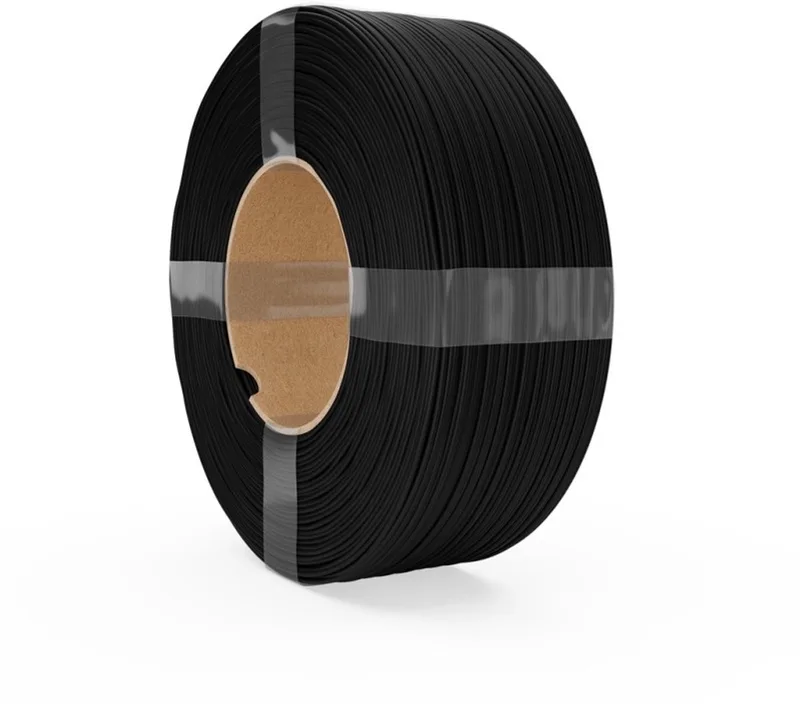 PCTG + GF Refill Black 1 kg - 3D printer filament - 1,75 mm van Fiberlogy in Zwart – productfoto