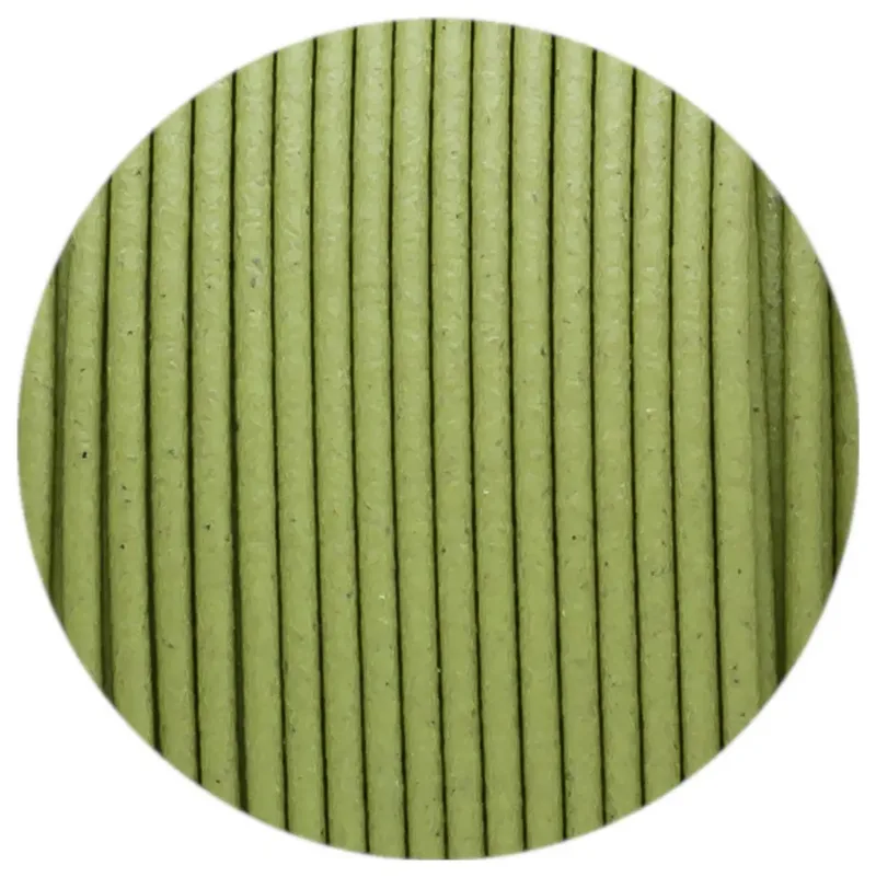 WOOD-GREEN-175-075 FiberWood Filament PLA Compound Holzähnliche Optik, Gute Lackhaftung, Leicht zu schleifen 1.75 mm 750 g Grün 1 St. von Fiberlogy – Produktfoto