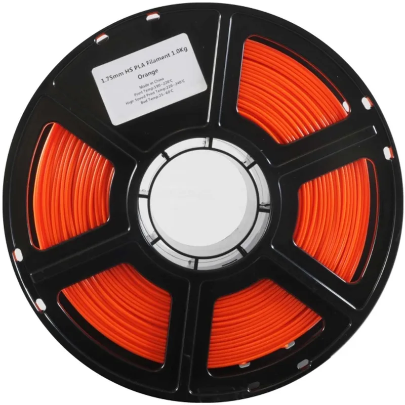 HS PLA 1.75mm 1kg (90009991001) från Flashforge, Orange – produktbild