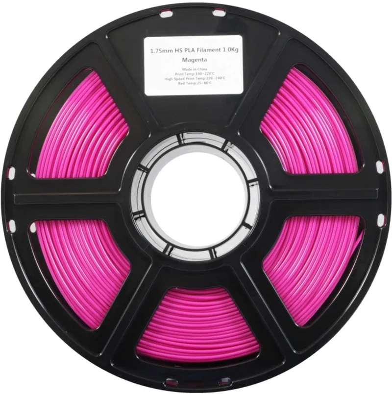 HS PLA 1.75mm 1kg (90009999001) fra Flashforge, Magenta – produktbillede