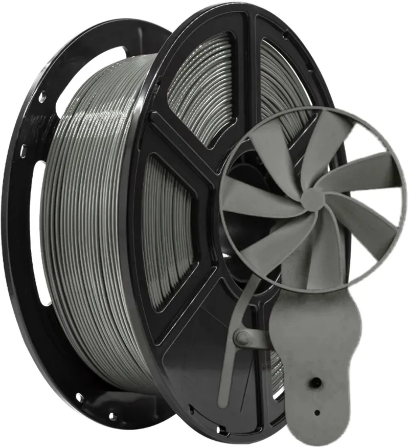 PETG Filament - 1.75mm - 1kg van Flashforge in Grijs – productfoto