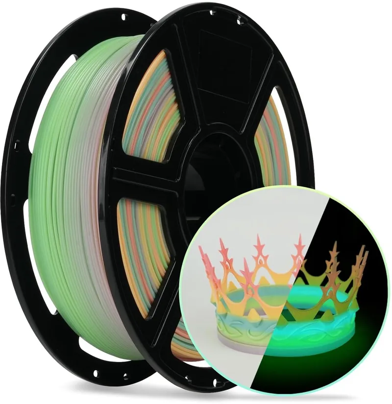 PLA Filament Glow In The Dark - 1.75mm - Biologisch Afbreekbaar - 1kg van Flashforge in Luminous Melody – productfoto