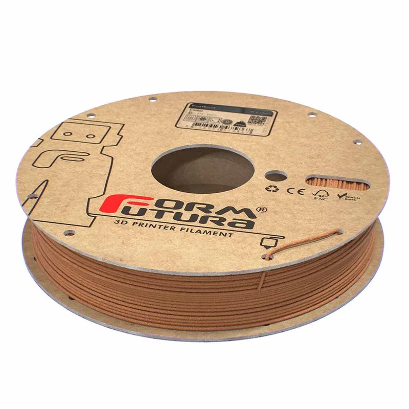 1.75mm EasyWood™ - 3D Printer Filament van Formfutura in Cedar – productfoto