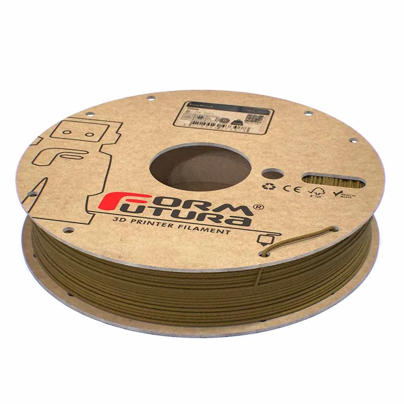 1.75mm EasyWood™ - 3D Printer Filament van Formfutura in Olive – productfoto