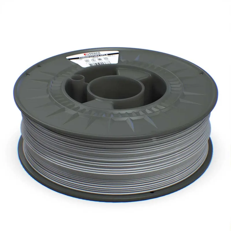 Bulk PLA Filament - 1.75 mm - European Made - High Quality van Formfutura in Zilver – productfoto