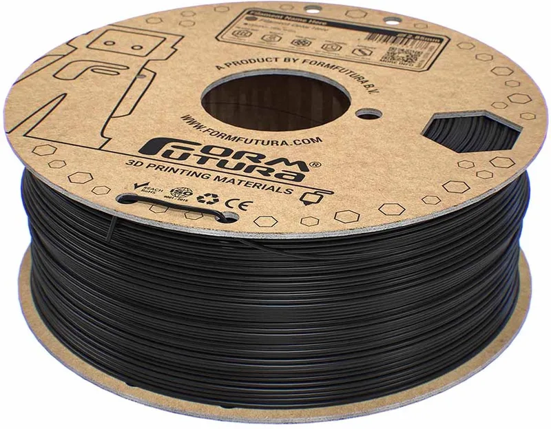 Easy ePla filament - 1.75 mm - 1000 gram van Formfutura in Zwart – productfoto