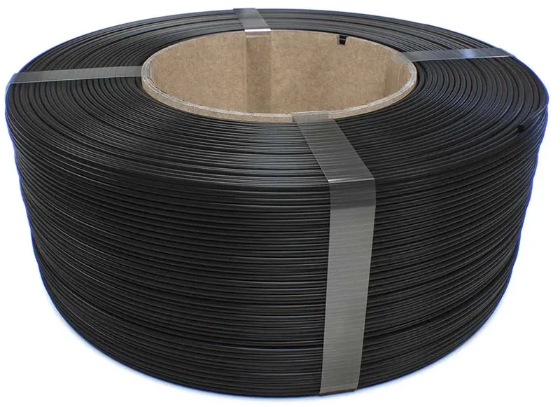 EasyFil ePETG Filament - 1.75 mm - Traffic Black - 1000g Bambu Coil van Formfutura in Verkeerszwart – productfoto