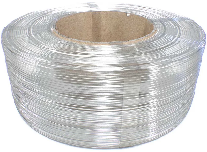 EasyFil ePETG Filament - 1.75 mm - Transparent - 1000 gram Bambu Coil van Formfutura in Transparant – productfoto