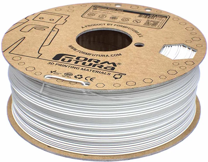 EasyFil ePLA Filament - 1.75 mm - Signal White - 1000 gram van Formfutura in Signaal Wit – productfoto