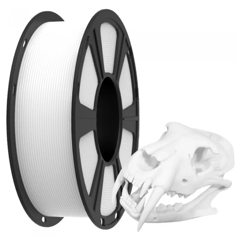 Filament PLA White/Wit 1.75mm 1kg 3D Printer Filament van Geeetech in Wit – productfoto