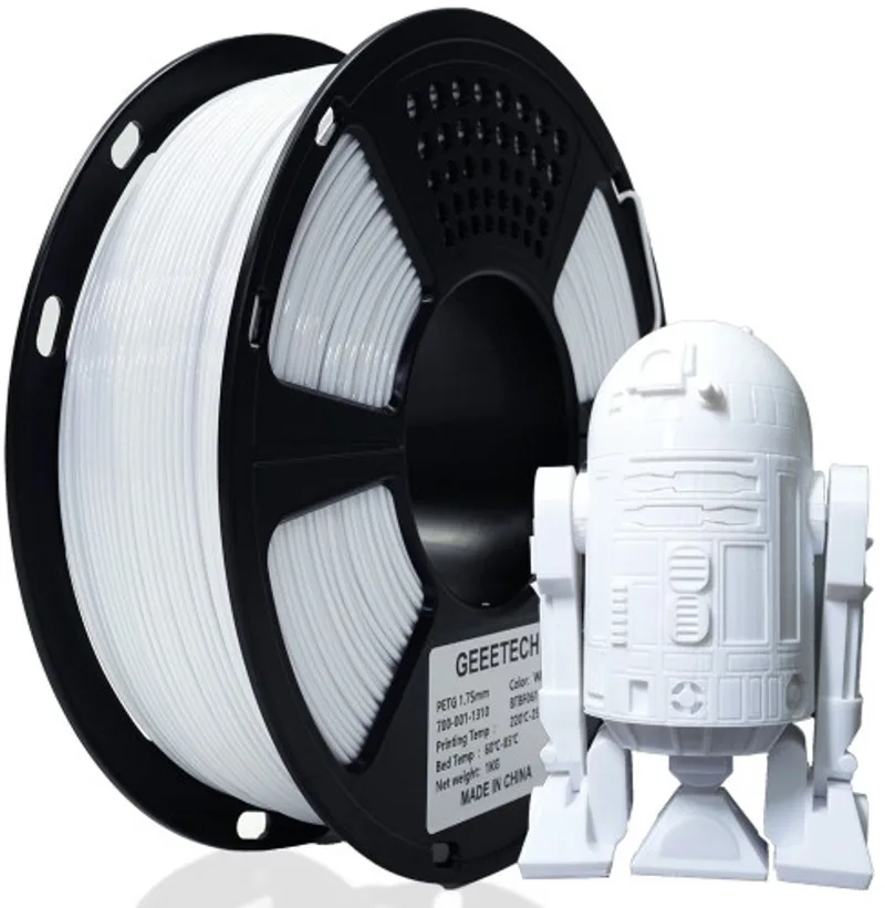 PETG White (1.75mm - 1kg) van Geeetech – productfoto