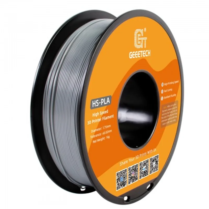PLA HS Silver (1.75mm - 1kg) van Geeetech – productfoto