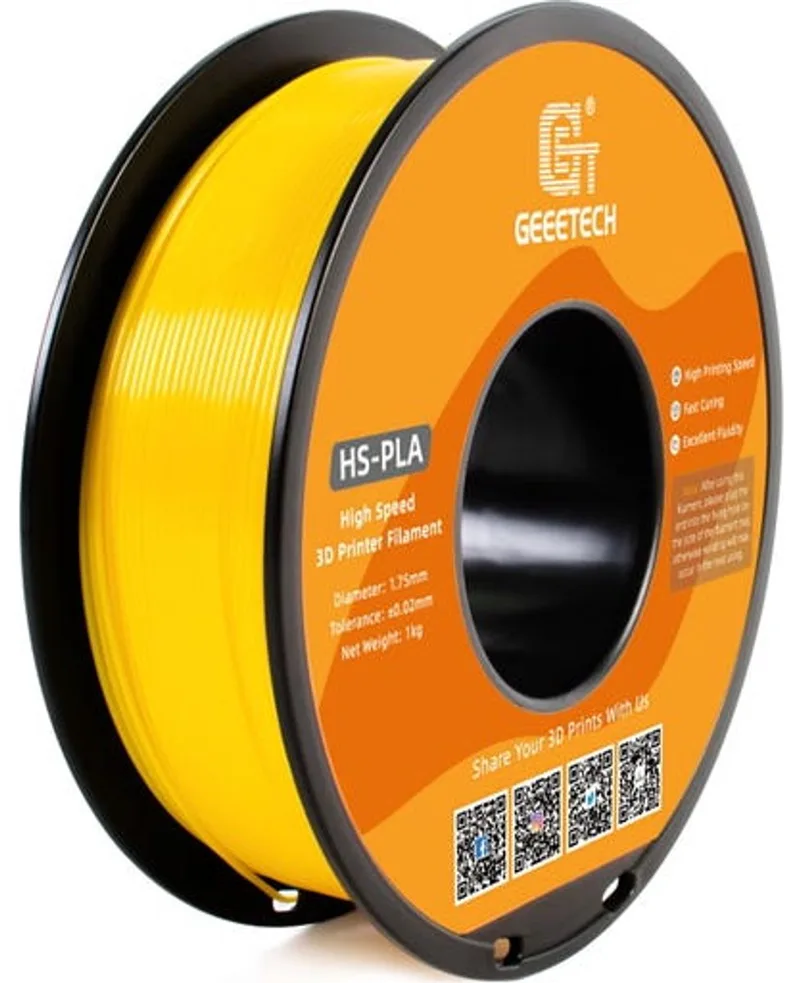 PLA HS Yellow (1.75mm - 1kg) by Geeetech – product photo