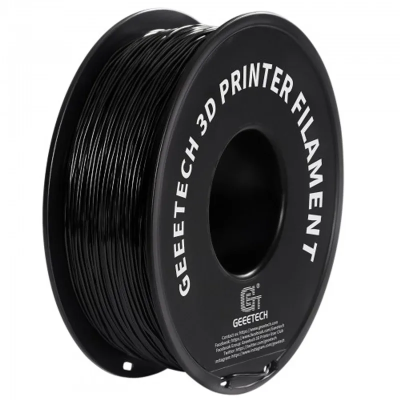 TPU Filament 1.75mm – Flexibel 3D Printer Filament – Hoge Elasticiteit – 1KG van Geeetech in Zwart – productfoto