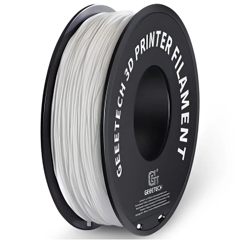 TPU Filament 1KG 1.75mm – Geeetech Flexibel 3D Printer Filament – Hoge Elasticiteit & Sterke Hechting van Geeetech in Wit – productfoto