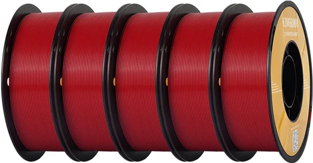 PETG Filament 1,75 mm 5 kg Rood – 3D Printer Filament voor FDM/FFF 3D-Printers – Hoge Sterkte, Nauwkeurig en Eenvoudig te Printen