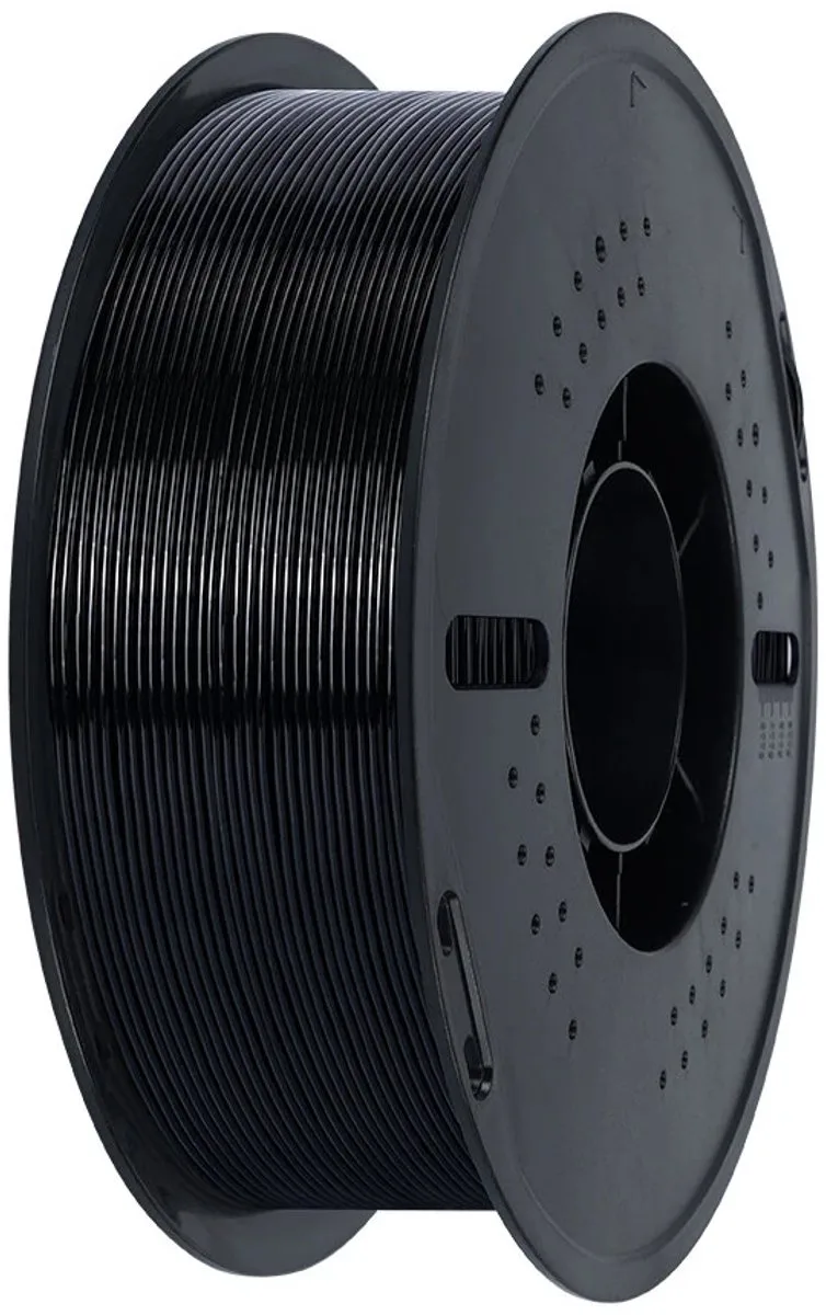TPU Filament 1.75mm Kingroon – Flexibel 3D Printer Filament – Hoge Elasticiteit & Sterk – AMS Compatibel – 1KG van Kingroon in Zwart – productfoto