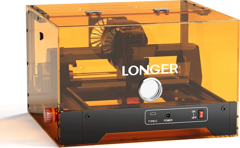 RAY5 Mini 10W Lasergraveermachine – Snijden & Graveren – WiFi/App – Direct Klaar voor Gebruik van Longer – productfoto