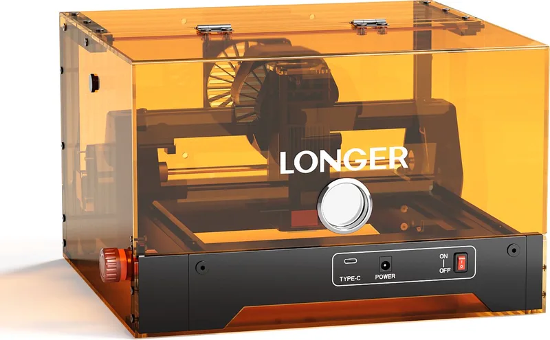 RAY5 Mini 5.5W Lasergraveermachine – Snijden & Graveren – WiFi/App – Direct Klaar voor Gebruik van Longer – productfoto