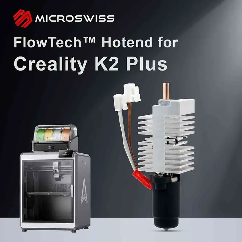 Flowtech Creality K2/k2 Plus 3d-printer Hotend från Micro Swiss – produktbild 4 av 4