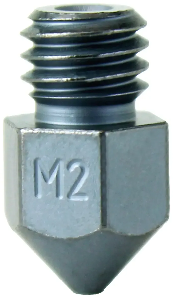 Micro-Swiss Düse MK8 High Speed Stee 0.4 mm Passend für (3D Drucker): MakerBot Replicator 1, Makerbot Replicator Mini, bq Witbox, Makerbot von Micro Swiss – Produktfoto