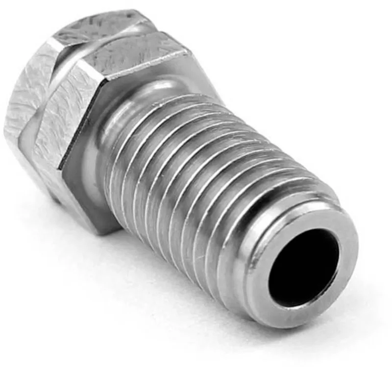 MicroSwiss mondstuk Brass Plated 0,4 mm Nozzle M2598-04 van Micro Swiss in Kleurloos – productfoto