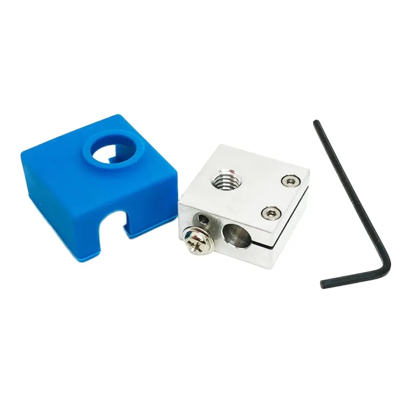 Upgrade With Silicone Sock Cr10/ender 2/ender 3/mk7/mk8/mk9 Verwarmingsblokkit von Micro Swiss – Produktfoto