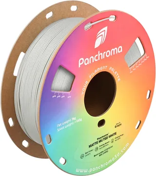 CA04028 Panchroma™ Matte Filament PLA kunststof Mat, Lage dichtheid 1.75 mm 1000 g Muted White, Wit 1 stuk(s) van Polymaker in Kleurloos – productfoto 1 van 2