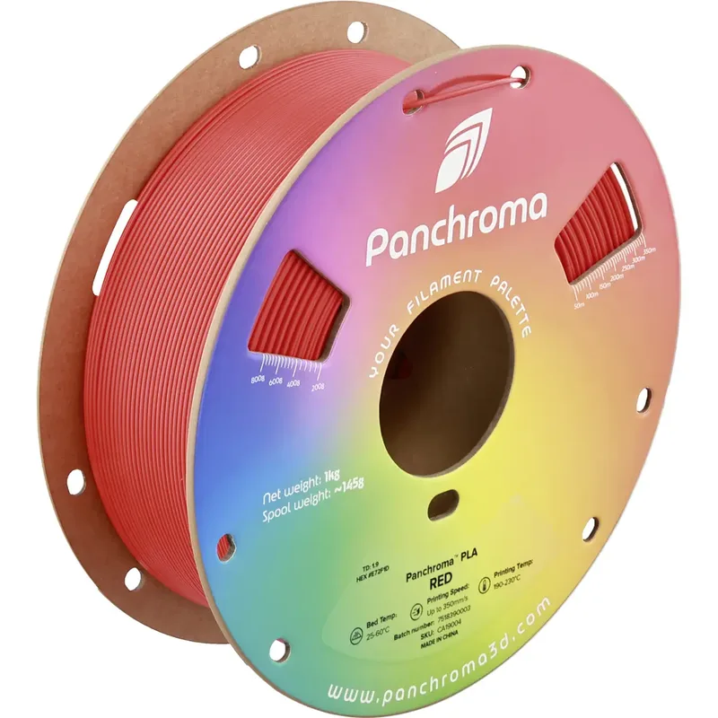 CA19004 Panchroma Filament PLA kunststof Highspeed filament 1.75 mm 1000 g Rood 1 stuk(s) by Polymaker – product photo