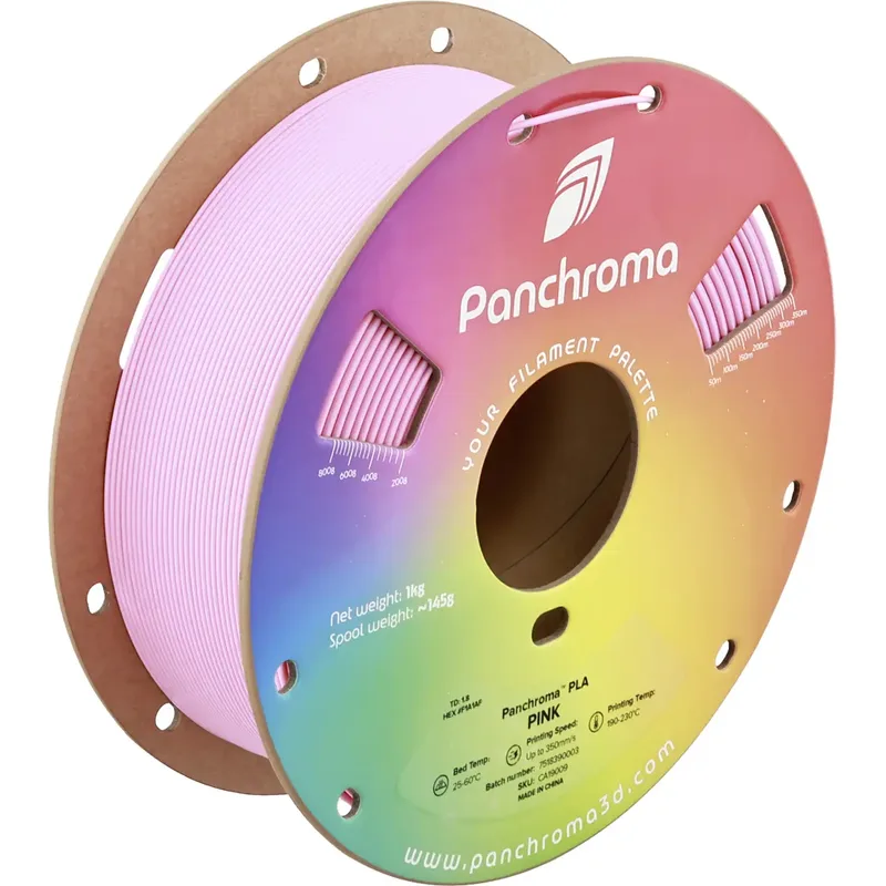 CA19009 Panchroma Filament PLA kunststof Highspeed filament 1.75 mm 1000 g Pink 1 stuk(s) by Polymaker – product photo