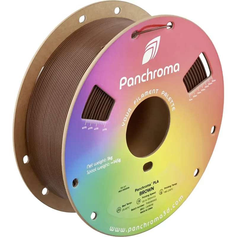 CA19018 Panchroma Filament PLA kunststof Highspeed filament 1.75 mm 1000 g Bruin 1 stuk(s) by Polymaker – product photo