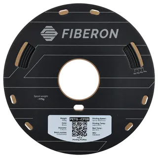 FB04001 Fiberon™ PETG-rCF08 Filament PETG-rCF Koolstofvezelversterkt, Gerecyclede koolstofvezels 1.75 mm 500 van Polymaker in Kleurloos – productfoto 2 van 2