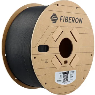 FG03002 Fiberon™ PA6-CF20 Filament PA6-CF Koolstofvezelversterkt 1.75 mm 3000 g Zwart 1 stuk(s) van Polymaker in Kleurloos – productfoto 1 van 2