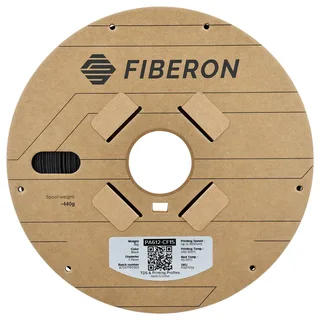 FG07002 Fiberon™ PA612-CF15 Filament PA612-CF Koolstofvezelversterkt 1.75 mm 3000 g Zwart 1 stuk(s) van Polymaker in Kleurloos – productfoto 2 van 2