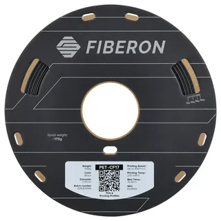 FL01001 Fiberon™ PET-CF17 Filament PET-CF Koolstofvezelversterkt, Hoge stijfheid, Kruipsterkte 1.75 mm 500 g van Polymaker in Kleurloos – productfoto 2 van 2