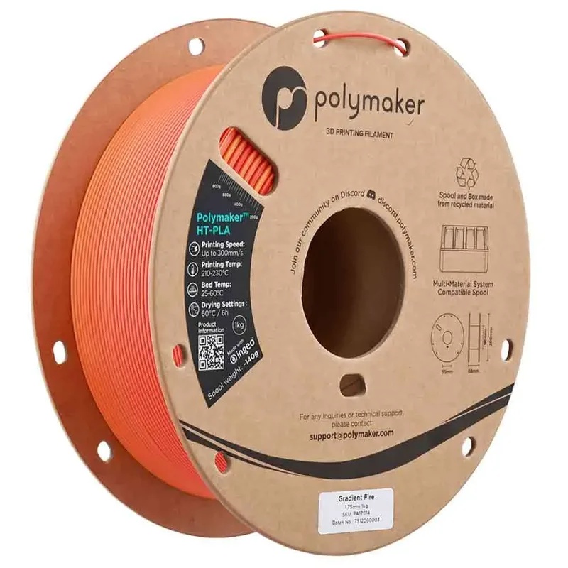 Ht-pla Gradient Pa17014 Pla-filament von Polymaker – Produktfoto 1 von 3