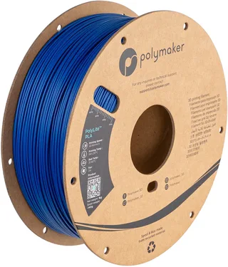 PA02005 PolyLite Filament PLA kunststof 1.75 mm 1000 g Blauw 1 stuk(s) van Polymaker in Kleurloos – productfoto 1 van 2