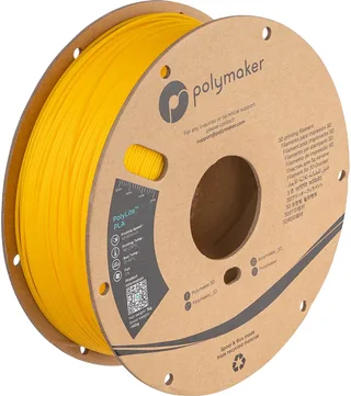 PA02007 PolyLite Filament PLA kunststof 1.75 mm 1000 g Geel 1 stuk(s) van Polymaker in Kleurloos – productfoto 1 van 2