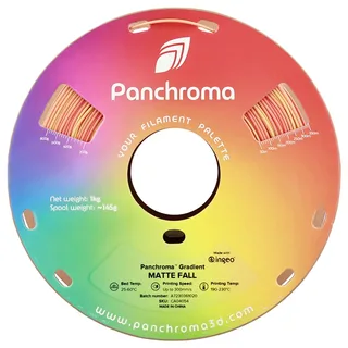 Panchroma Gradient Fall Matte PLA 3D filament 1,75mm 1kg van Polymaker – productfoto 2 van 2