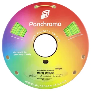 Panchroma Gradient Summer Matte PLA 3D filament 1,75mm 1kg van Polymaker – productfoto 2 van 2