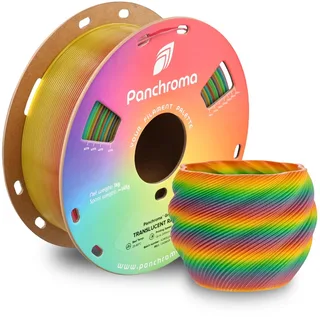 Panchroma Gradient Translucent PLA von Polymaker in Rainbow – Produktfoto 1 von 2