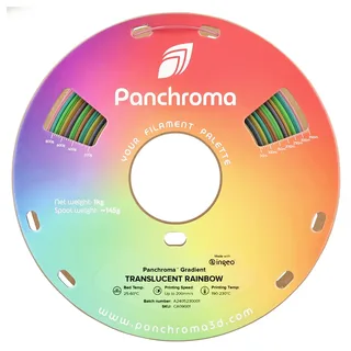 Panchroma Gradient Translucent PLA von Polymaker in Rainbow – Produktfoto 2 von 2