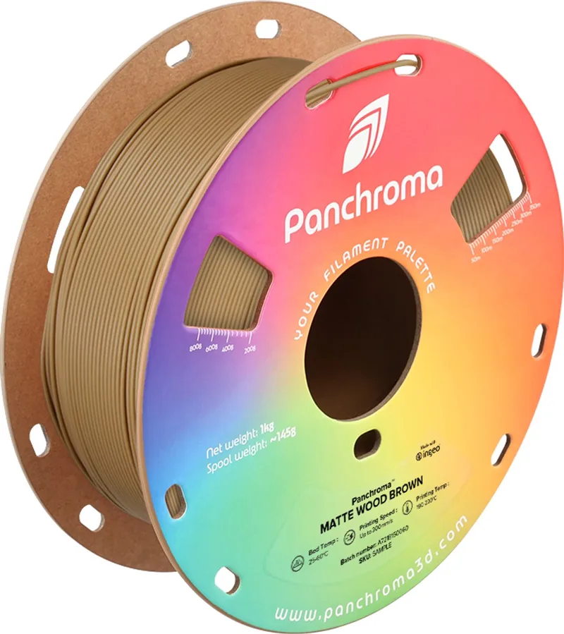 Panchroma Matte PLA 3D filament 1.75mm 1kg van Polymaker – productfoto