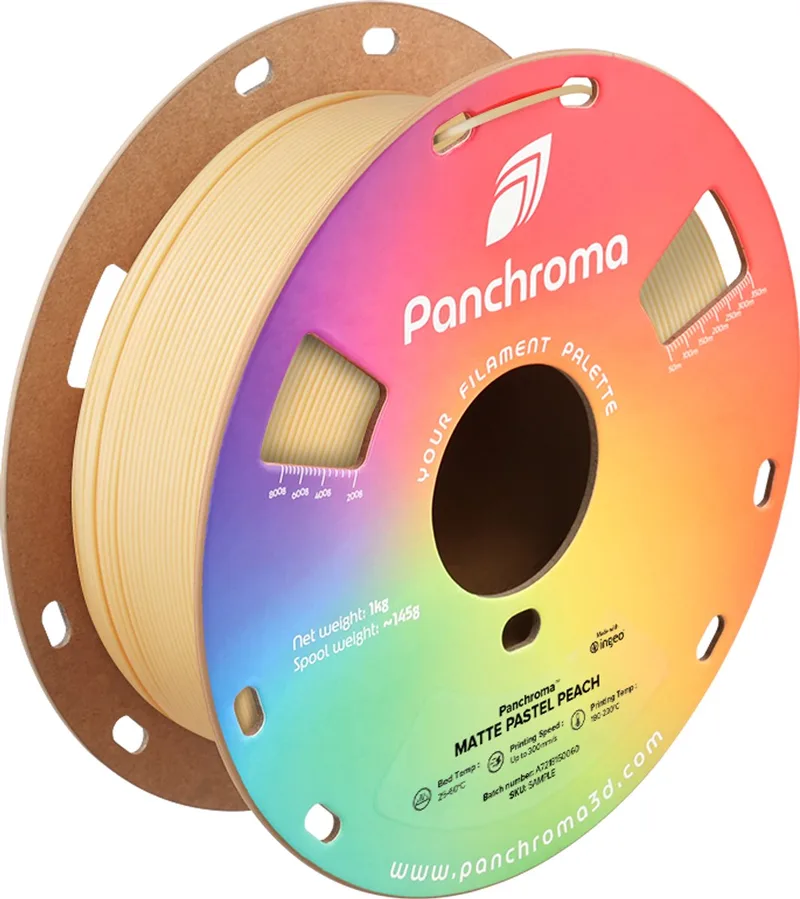Panchroma Matte PLA 3D filament 1.75mm 1kg von Polymaker – Produktfoto