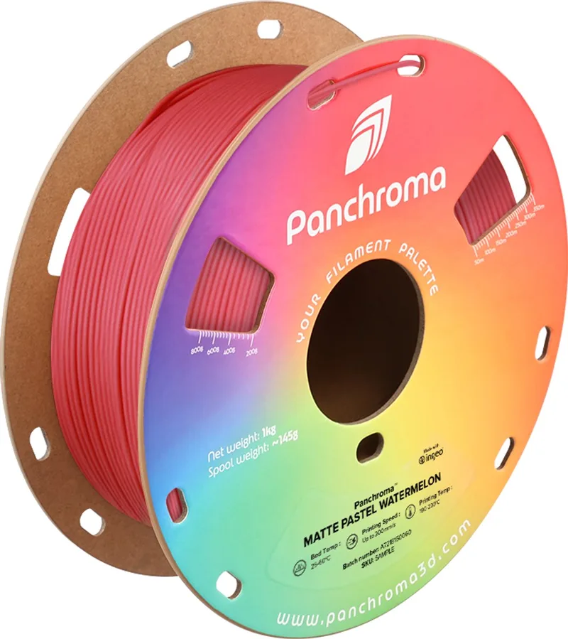 Panchroma Matte PLA 3D filament 1.75mm 1kg de Polymaker – photo produit