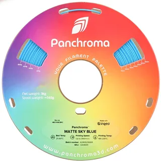 Panchroma Matte PLA 3D filament 1.75mm 1kg van Polymaker in Hemels Blauw – productfoto 1 van 2